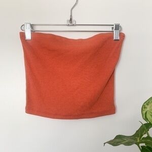 3/$25 Sky and Sparrow Ribbed Tube Top sz M